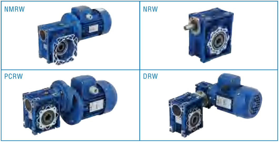 worm reducer types