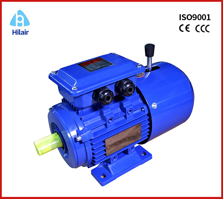 electromagnetic brake three phase motor